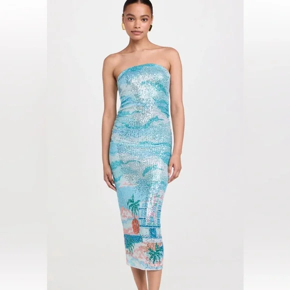 Le Superbe ocean front walk tubedress